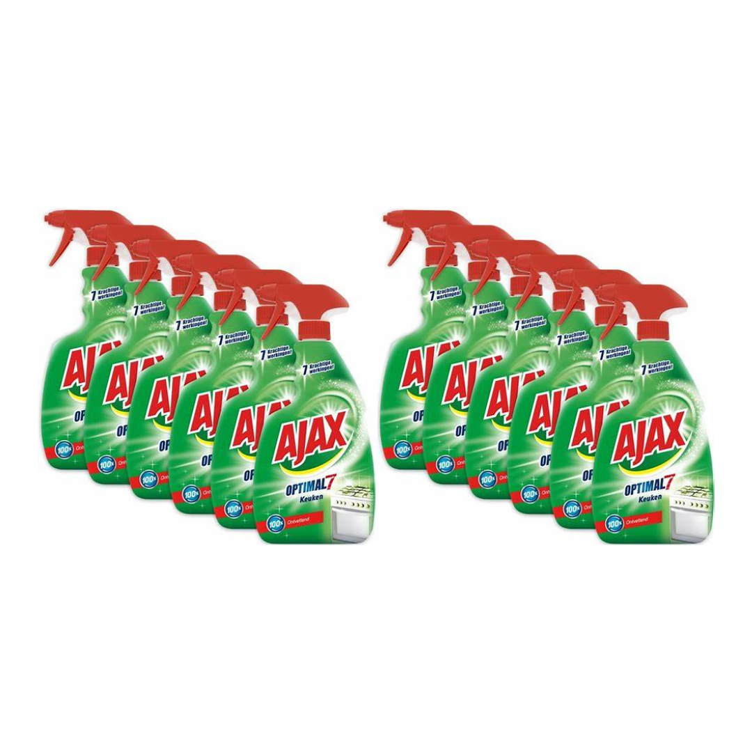 Ajax Keukenspray – Optimal 7 750 ml (12 stuks)