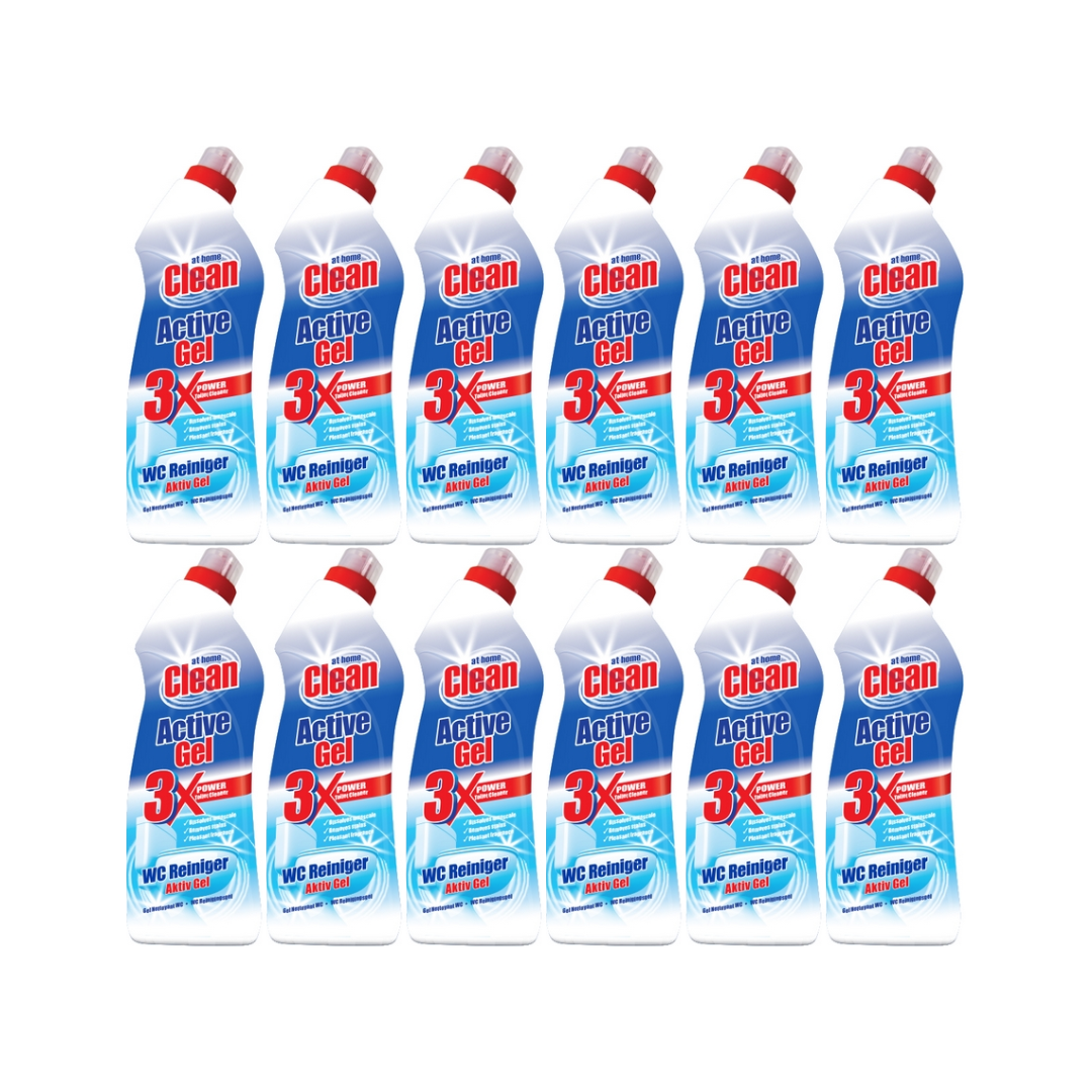 At Home Clean Toilet Reiniger – Aqua Power 750 ml (12 stuks)