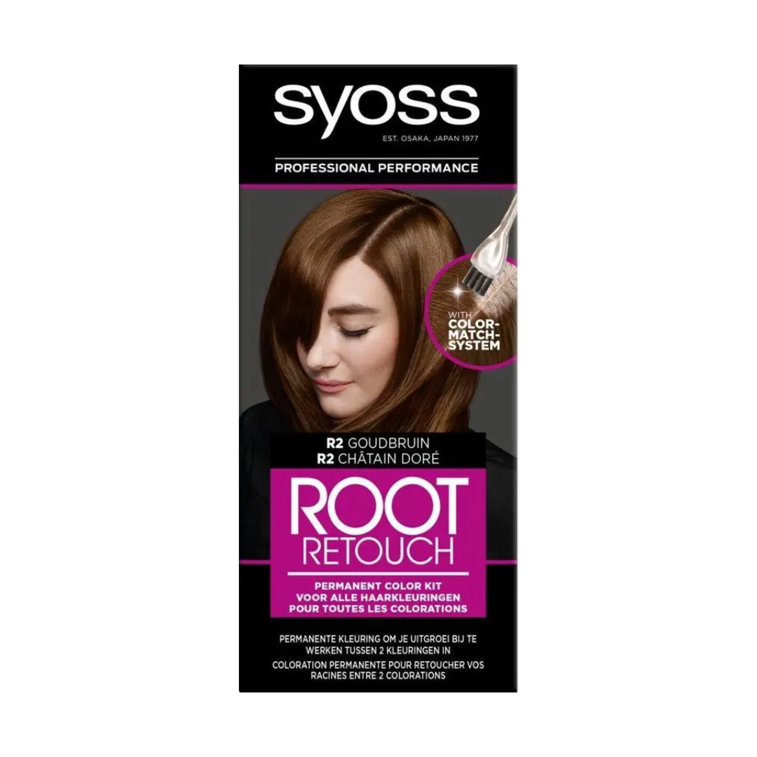 Syoss Haarverf Rootset – R2 Gold Brown Blond