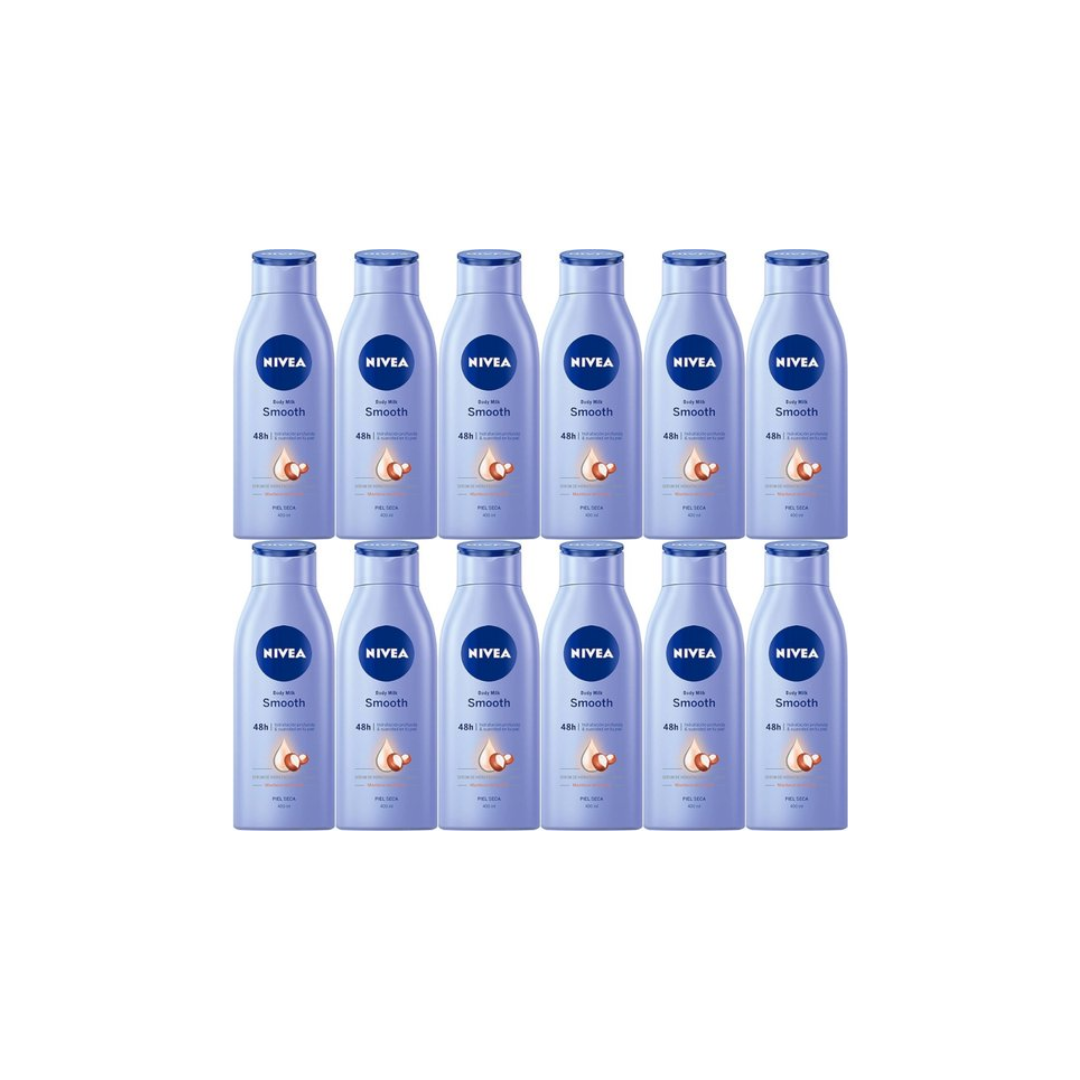 Nivea Bodymilk – Shea Butter 400 ml (12 stuks)