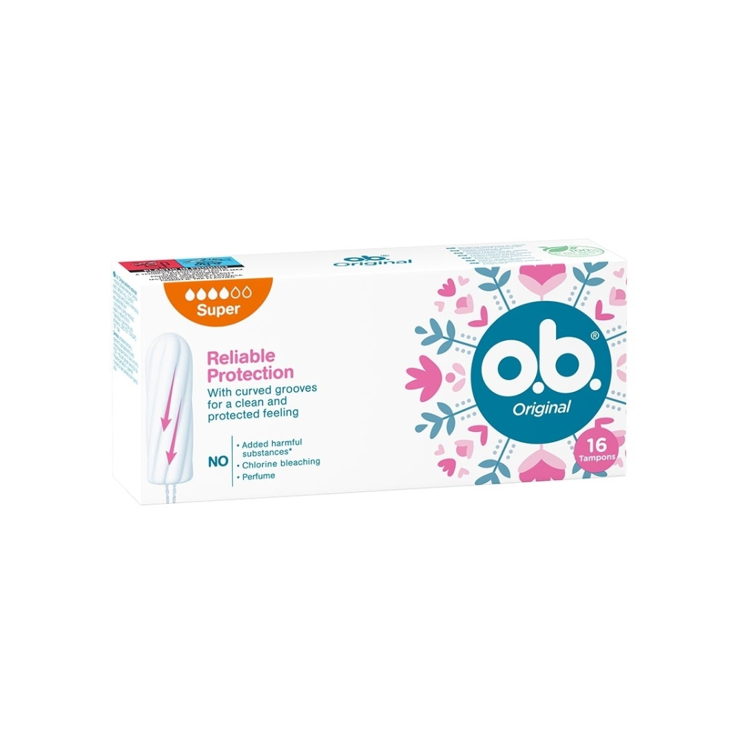 OB Tampons – Original Super 16 stuks (6 stuks)