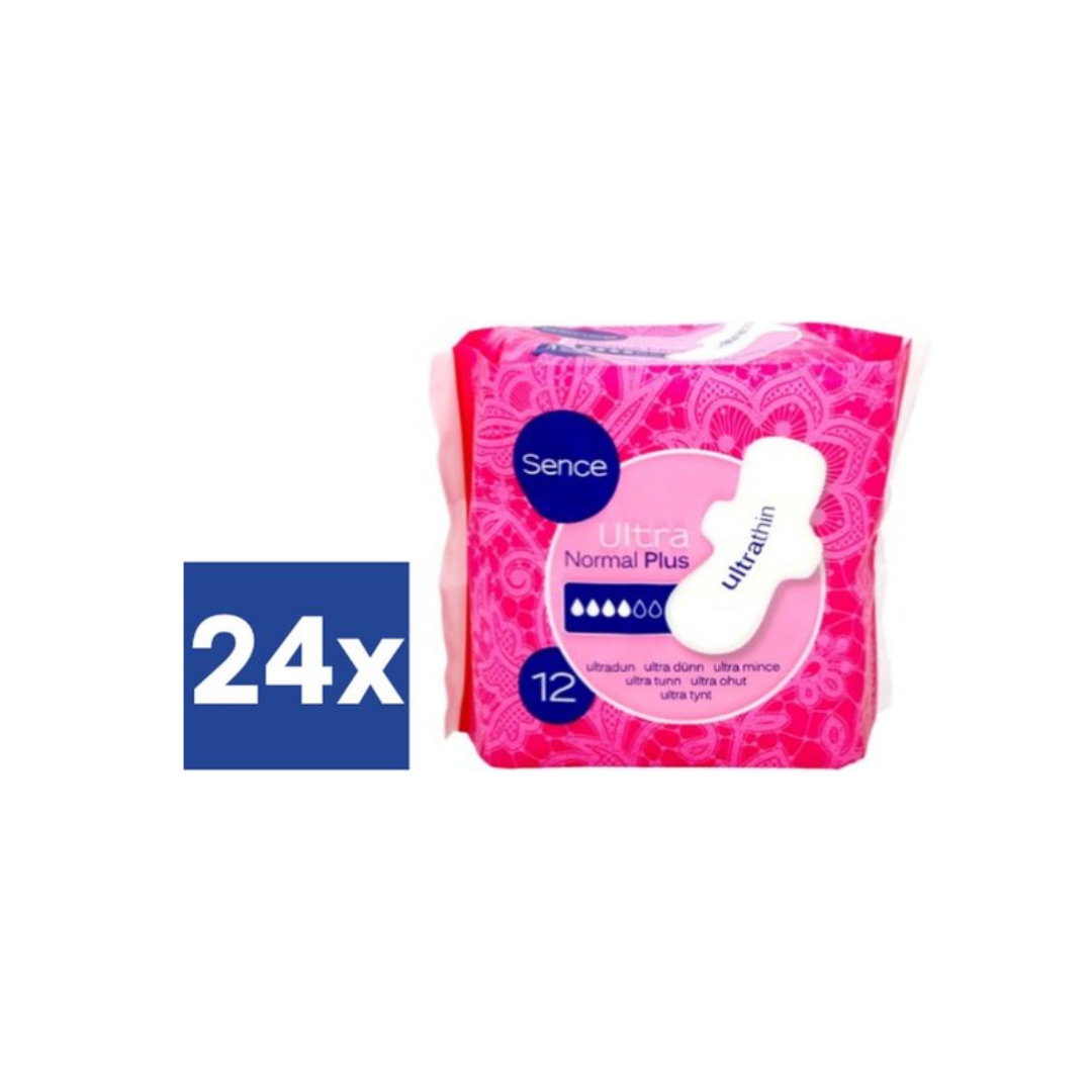 Sence Maandverband – Ultra Normal Plus 12 stuks (24 stuks)