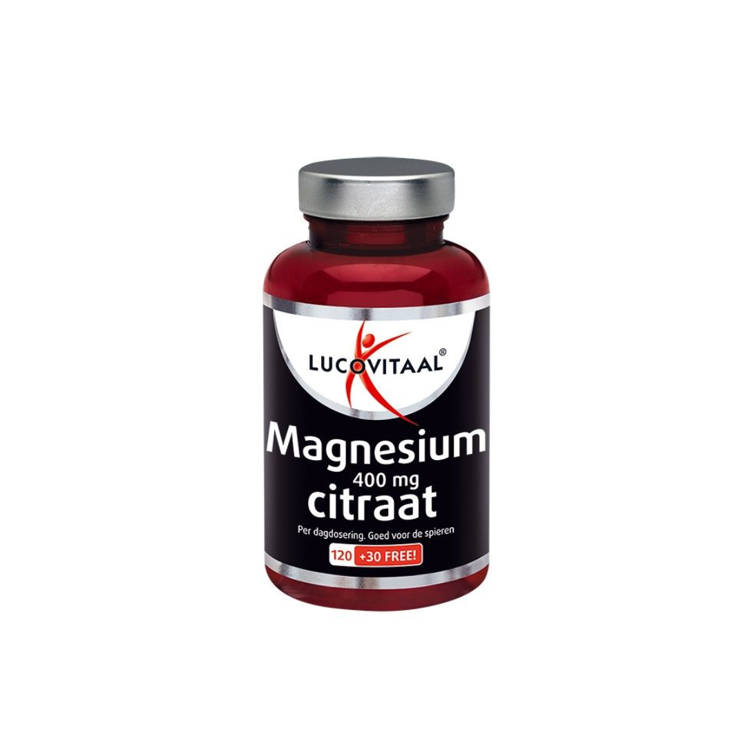 Lucovitaal Magnesium Citraat 400mg – 150 tabletten