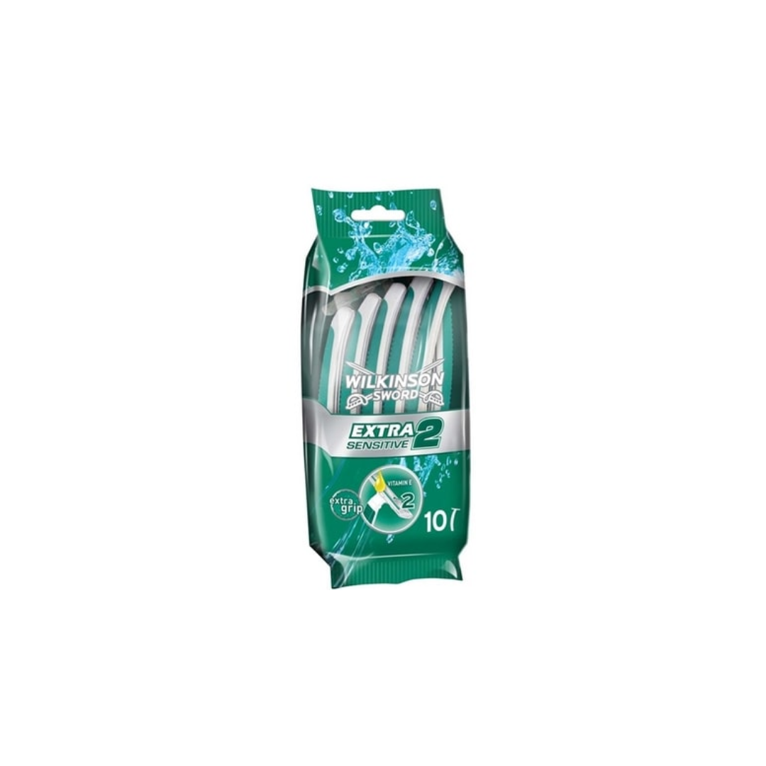 Wilkinson Wegwerpmesjes Men – Extra 2 Sensitive 10 st
