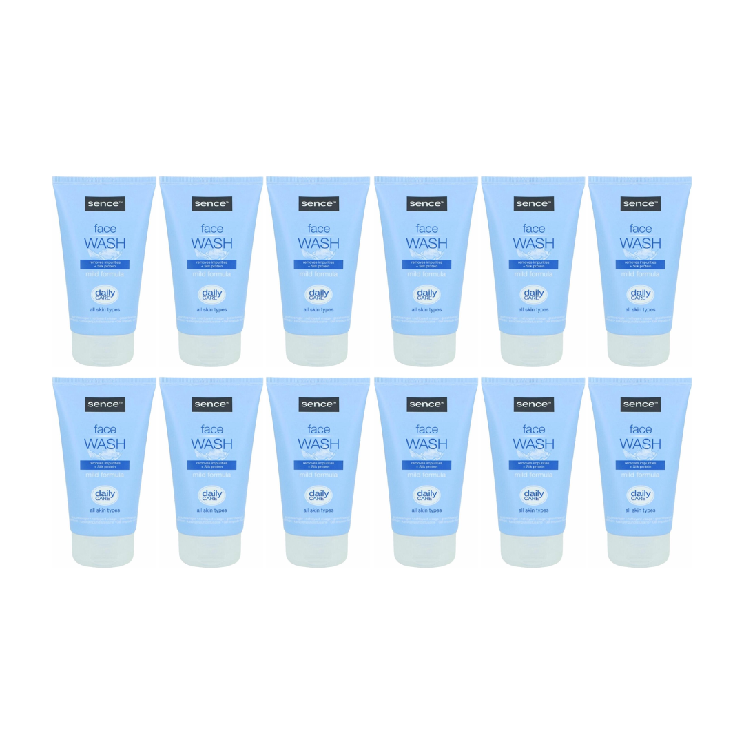 Sence Face Scrub Alle Huidtypes 150 ml (12 stuks)