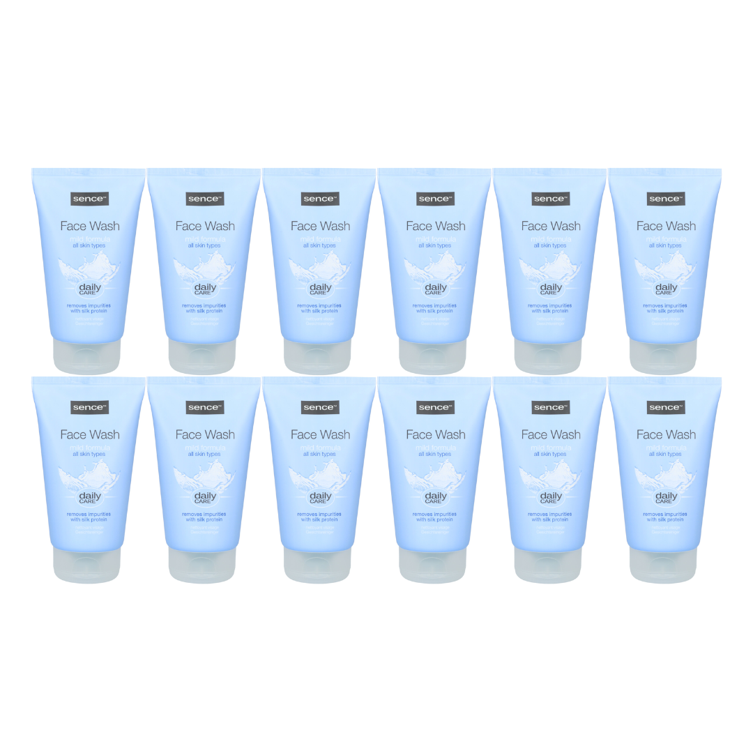 Sence Face Wash Alle Huidtypes 150 ml (12 stuks)