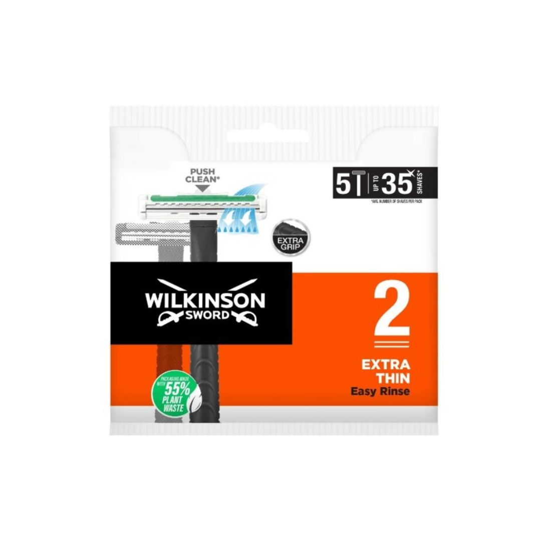 Wilkinson Wegwerpmesjes Men – Extra Dun 5 st (20 stuks)