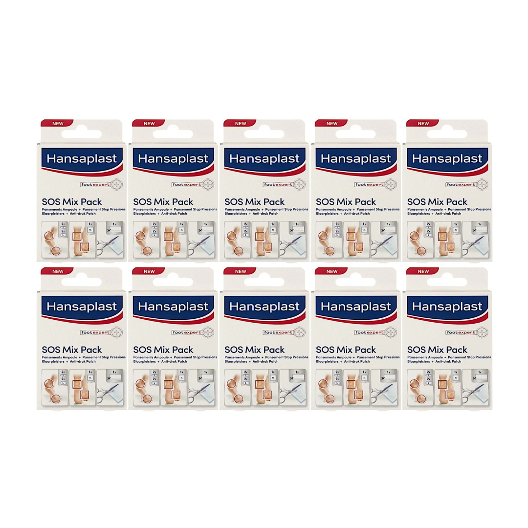 Hansaplast Voeten – Blaarpleister SOS Mix 6 stuks (10 stuks)