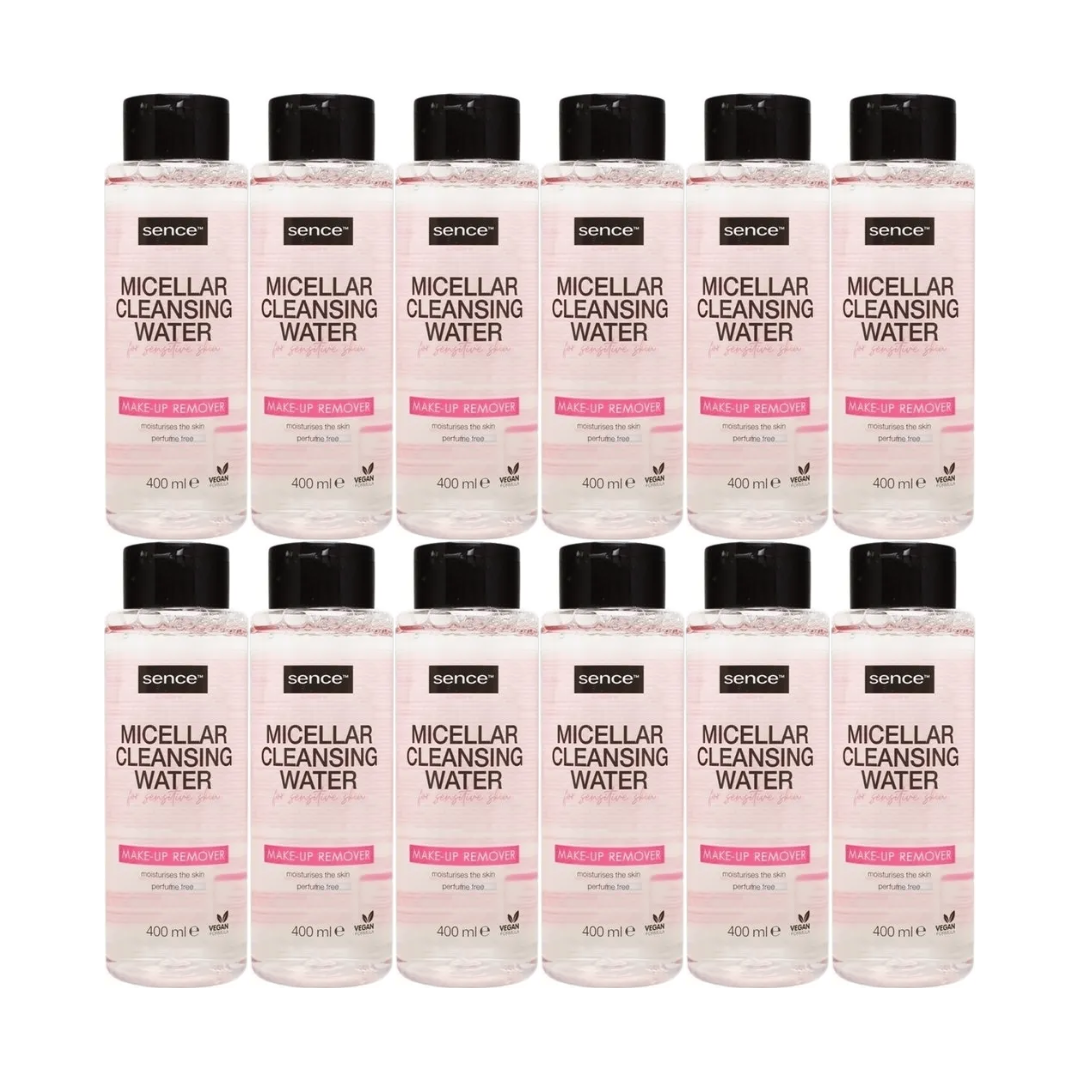 Sence Micellar Water – Cleansing Sensitive 400 ml (12 stuks)
