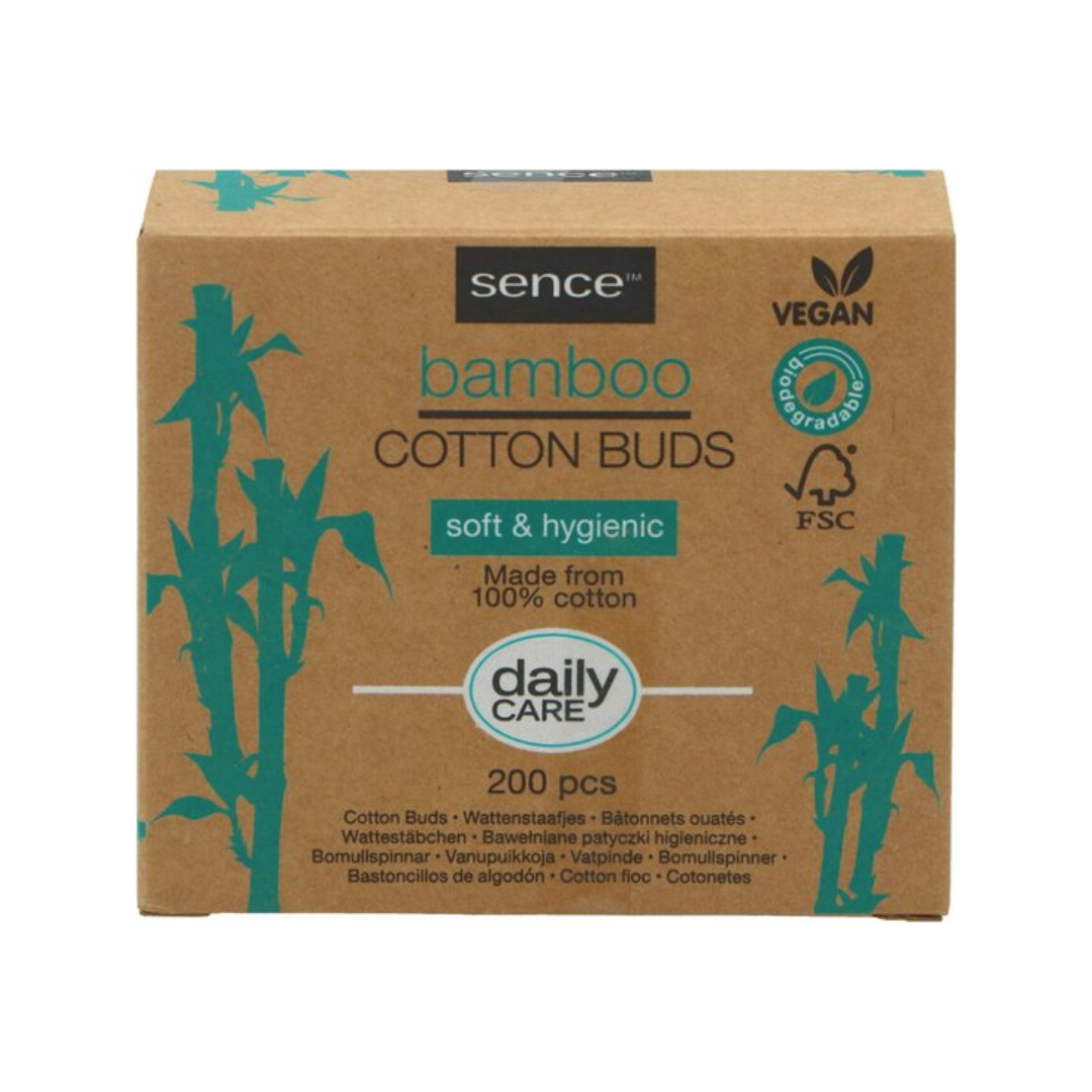 Sence Wattenstaafjes – Bamboo 200 Stuks (48 stuks)