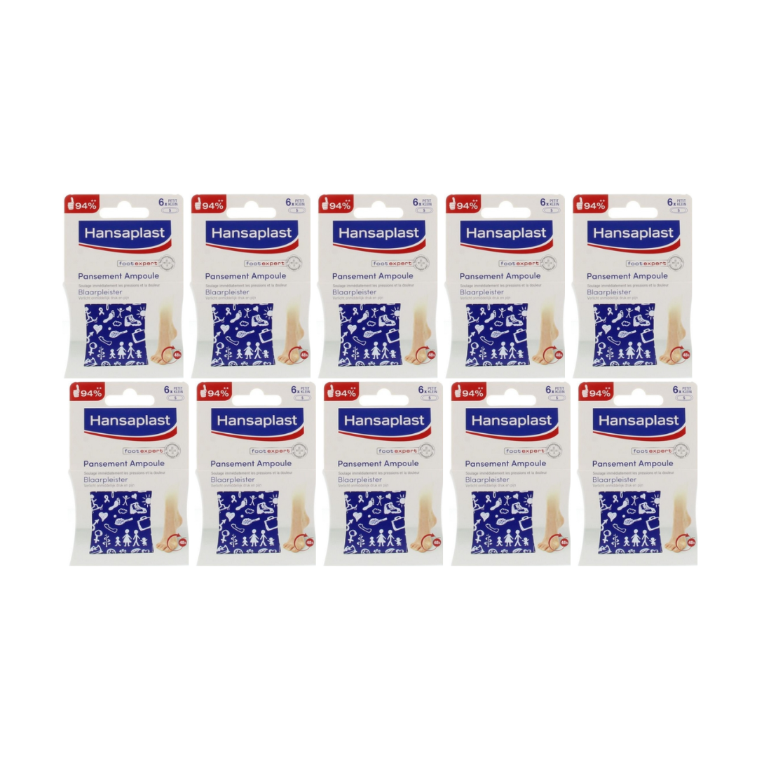 Hansaplast Voeten – Blaarpleister Klein 6 stuks (10 stuks)