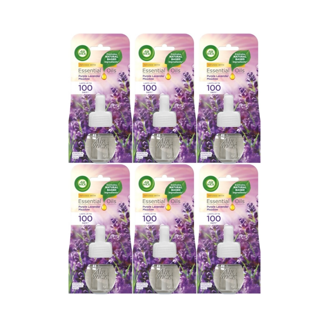 Airwick Electric Navulling – Lavendel 19 ml (6 stuks)