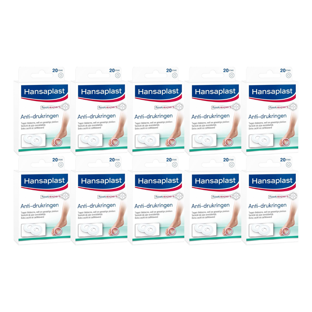 Hansaplast Voeten – Anti-Drukringen 20 stuks (10 stuks)