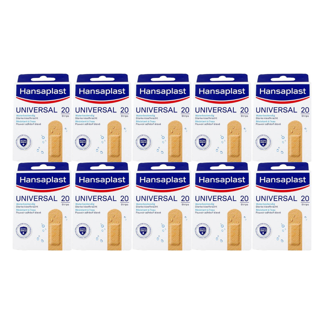 Hansaplast Pleisters – Universal 20 strips (10 stuks)