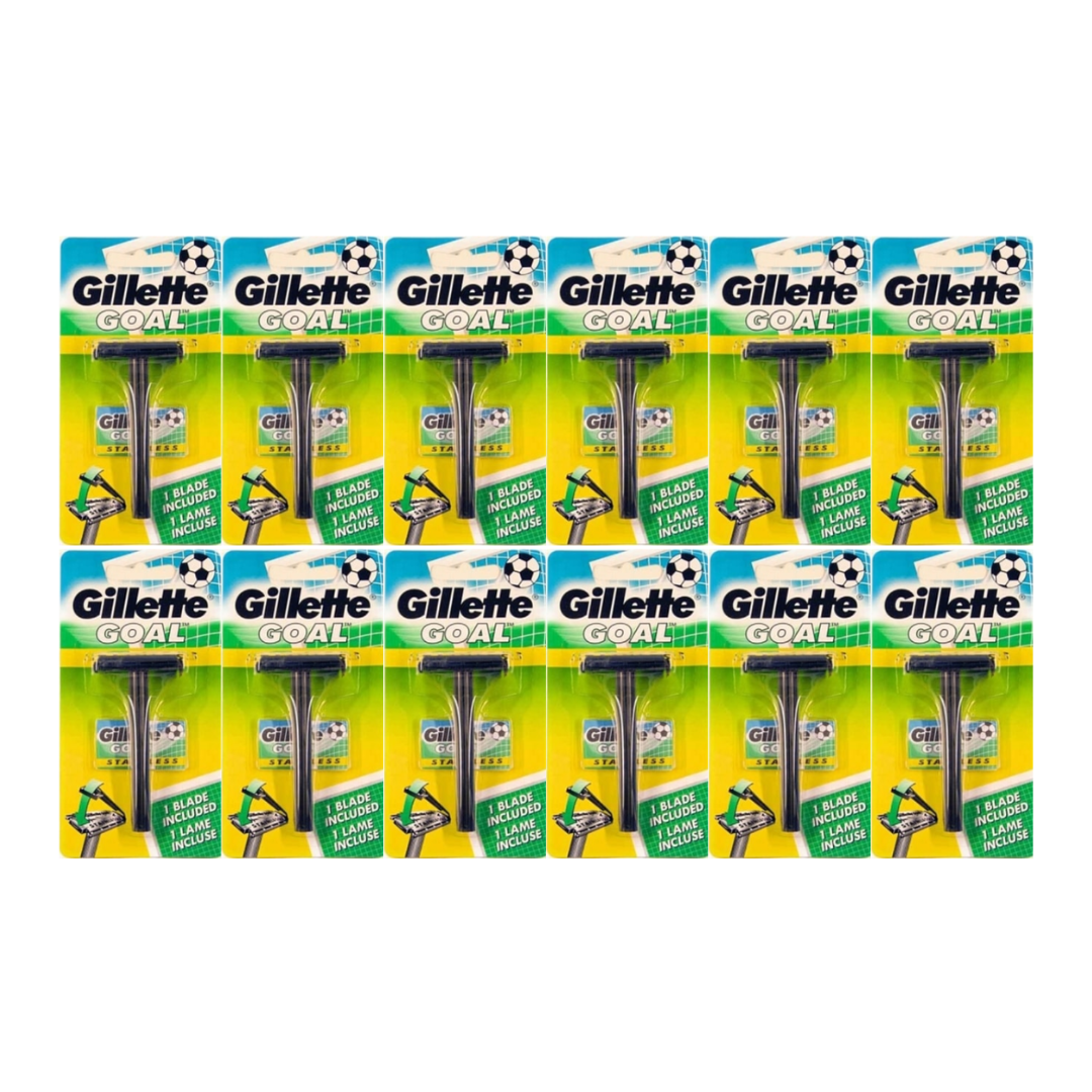 Gillette Houder Goal + 1 mesje (12 stuks)