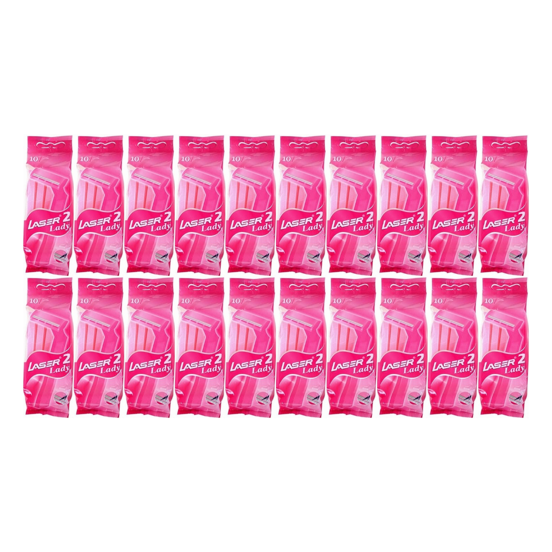 Laser Wegwerpmesjes Women – Twinblades 10 st (20 stuks)