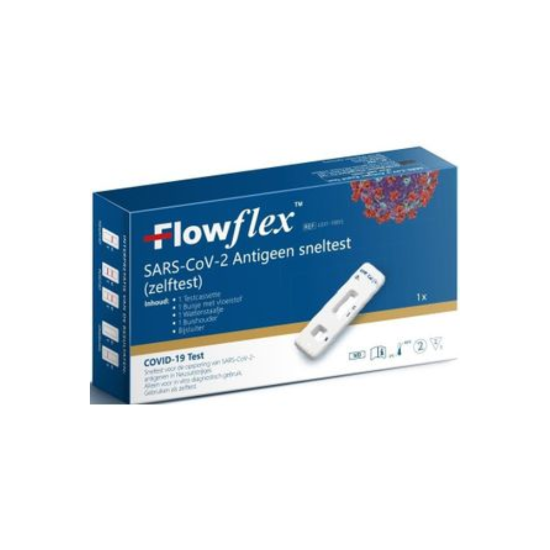Flowflex Snelle Test op Sars-CoV-2-antigeen – Single Pack Doosje THT 2026