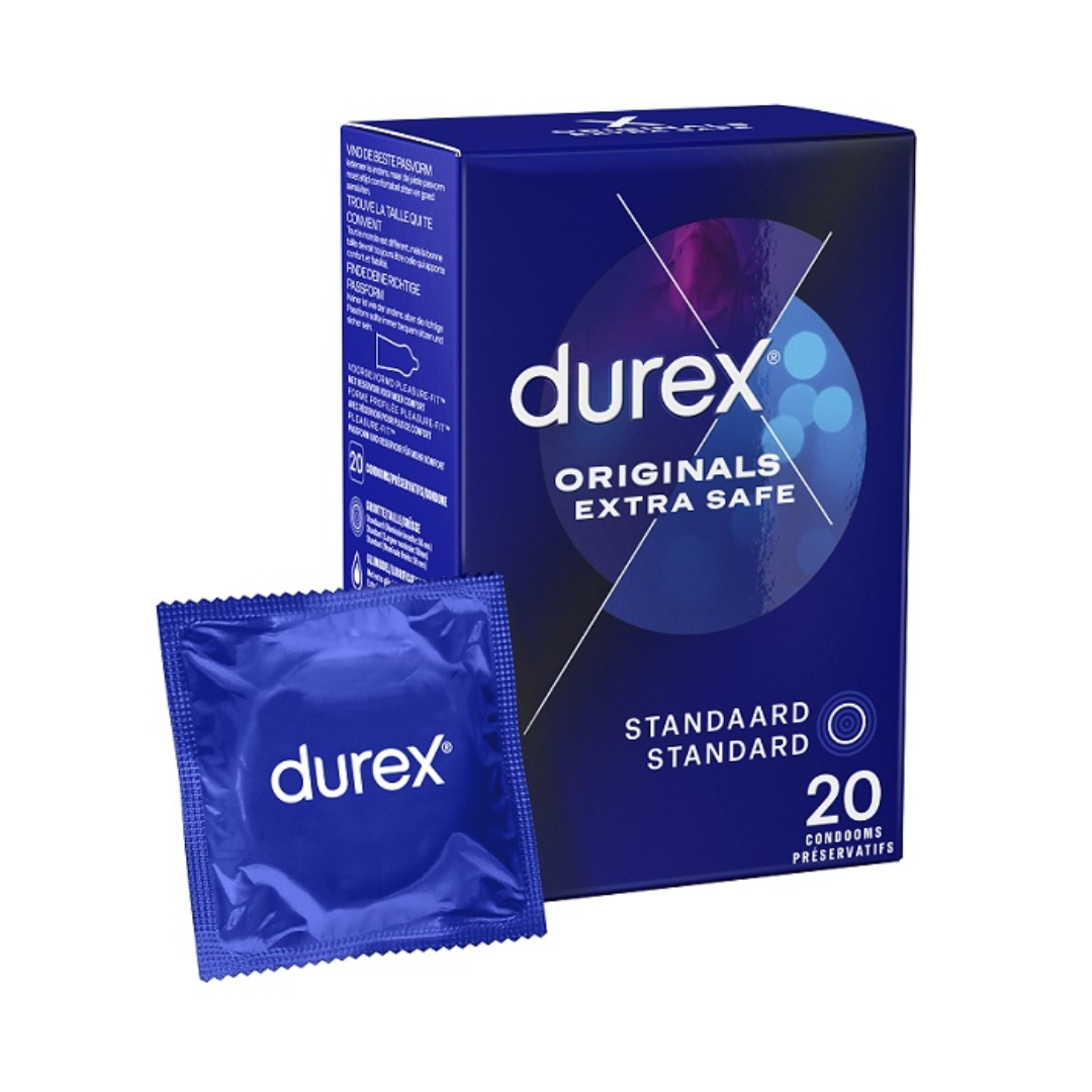 Durex Condooms – Originals Extra Safe 20 stuks